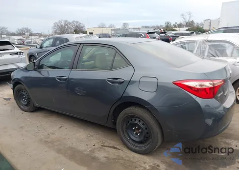 2018 Toyota Corolla Le из США, поврежденный, VIN 2T1BURHE4JC984956